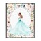 Stupell Industries Blue Princess with Pearl Border Framed Giclee, design by Christine Simpson Art